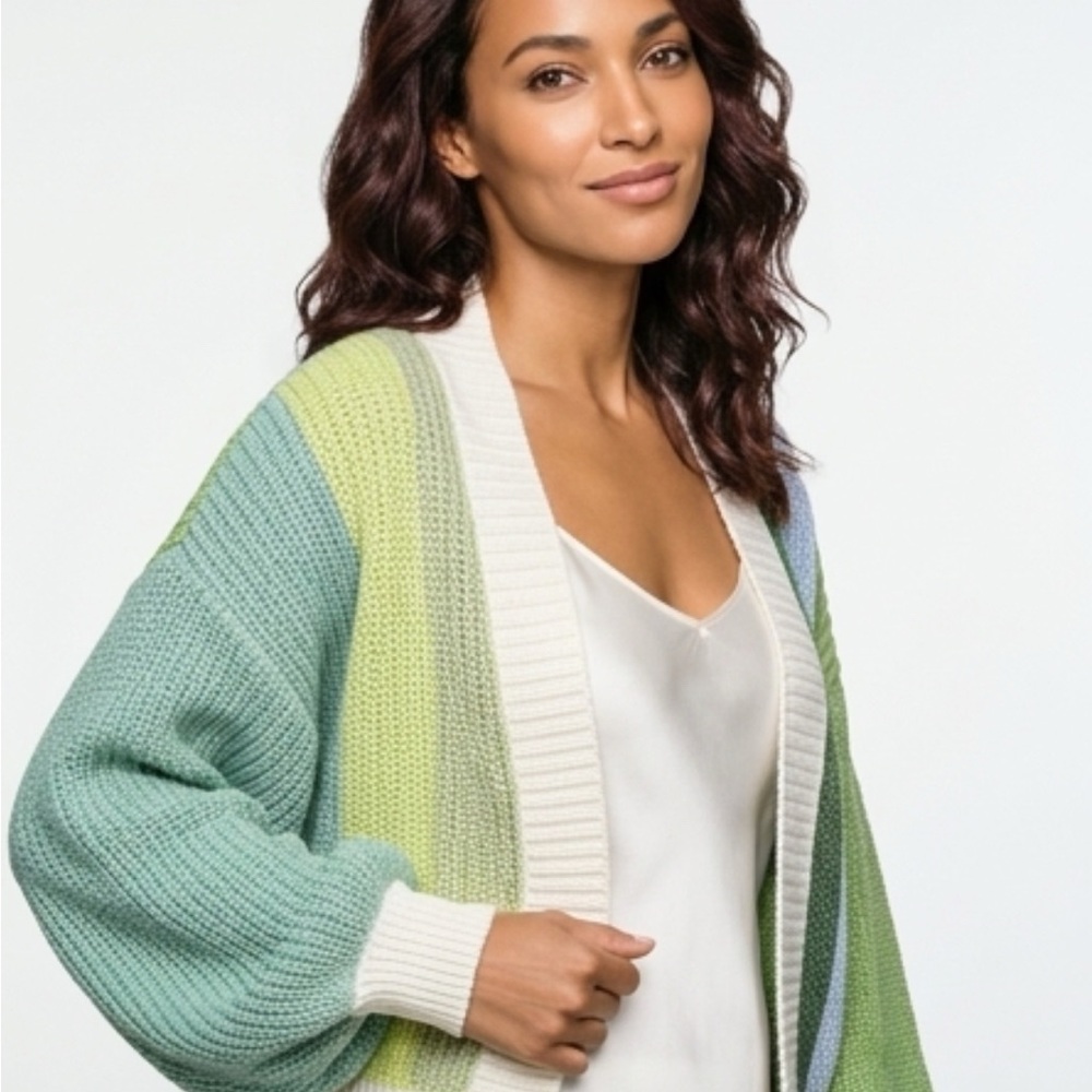 Colorful Striped Women's Sweater